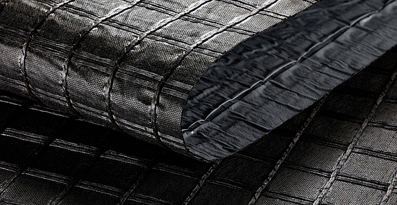 HaTelit BL - Solución eficaz para renovaciones de pequeñas superficies Rejilla de refuerzo autoadhesiva HaTelit BL para reparaciones locales de asfalto