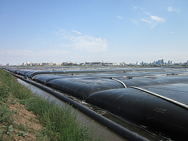 Alto residuo seco con sistema de drenaje SoilTain Secado eficaz y alto residuo con SoilTain